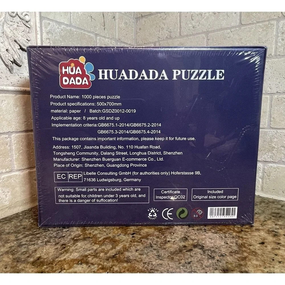 Huadada‎ Puzzle 1000 Pcs Catcher by the Sea Brand New In Box Factory Sealed